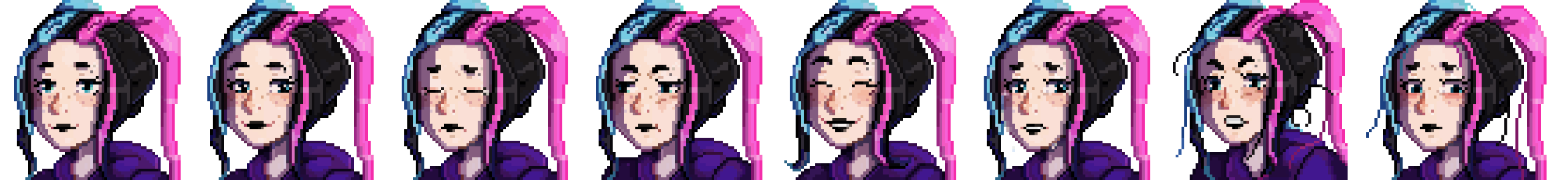 Character 3 emotions