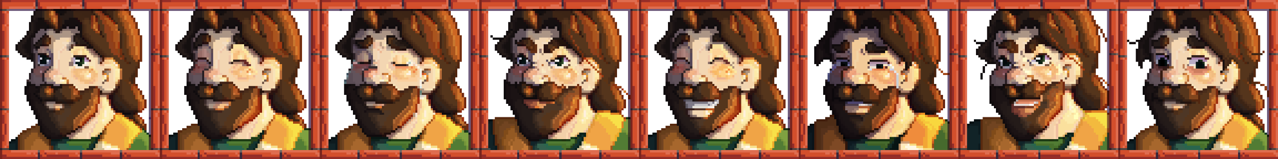 Character 1 emotions